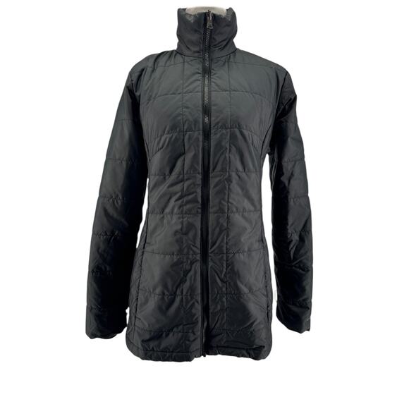 Columbia Women's Black Omni-Tech Long Sleeve Zip-Up Long Line Jacket Size Small - Picture 1 of 6